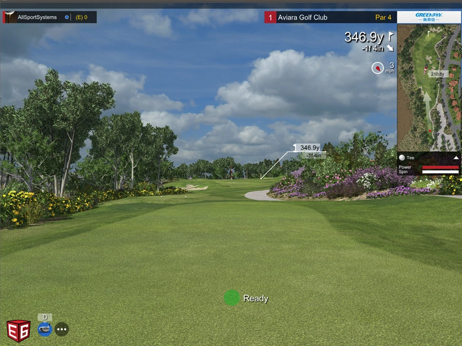 E6 Connect Golf Simulator Software for Skytrak+ and Golfjoy GDS Plus Launch monitors
