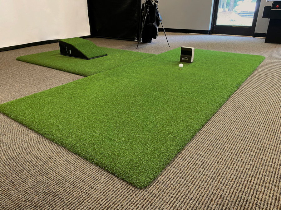 TallTurf™ golf stance mats and flooring for any simulator.
