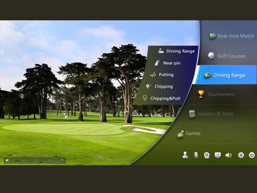 Golfjoy Greenjoy Golf Simulator Software for GDS Plus Launch monitors