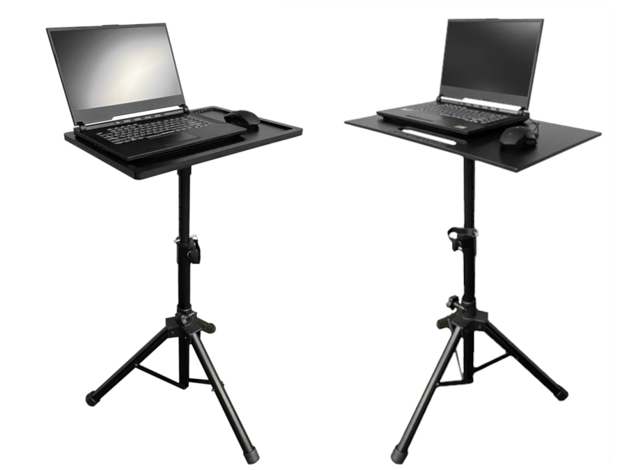 This heavy duty computer stand is ideally suited for use in outdoor, windy, or crowded environments, providing a portable, stable stand for your valuable equipment. Featuring high quality 1.5