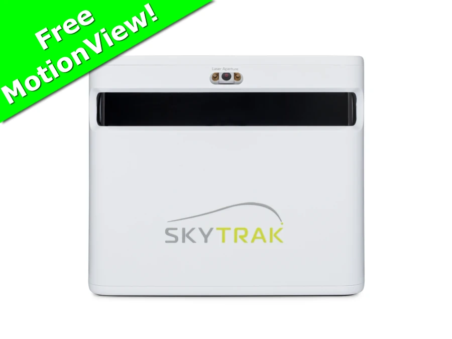 Best pricing on all new SkyTrak+ golf launch monitor with <strong>free MotionView™ software!</strong>