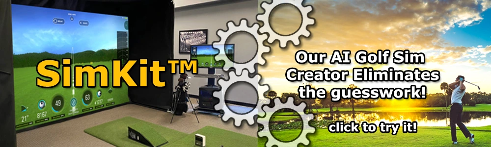 SimKit™ Automated Golf Simulator Kit Creator by AllSportSystems®